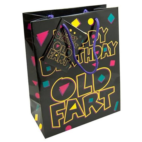 Gift Bag Happy Birthday Old Fart - Novelty Gifts