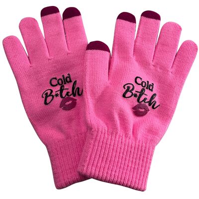 Guantes de invierno Cold Bitch - Navidad, Regalos novedosos, Mujeres