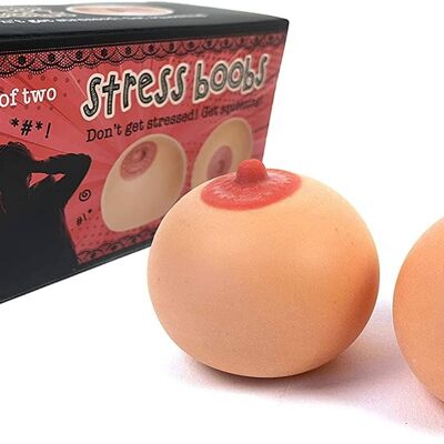 Stress Boobs - Stress Ball, Stress Relief, For the Graduate