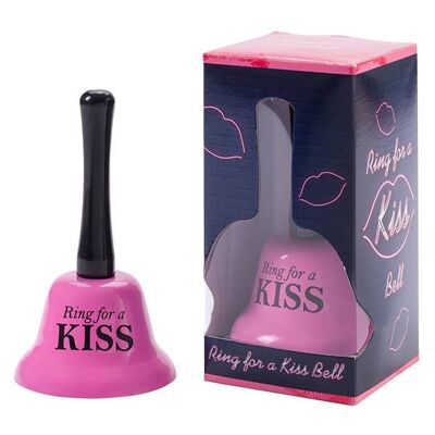 Ring for a Kiss - Hand Bell - Cute Valentine's Gift - Novelty Gifts