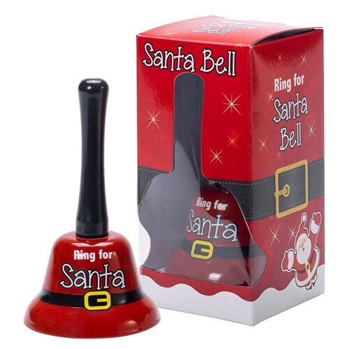 Ring for Santa - Hand Bell, Christmas Decorations - Novelty Gifts