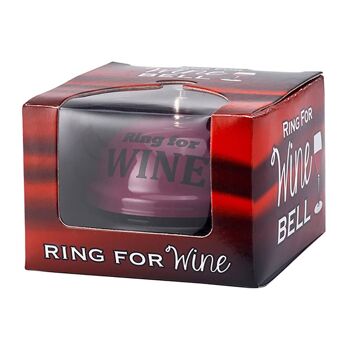 Bague pour le vin – Cloche de bureau – Cadeaux fantaisie