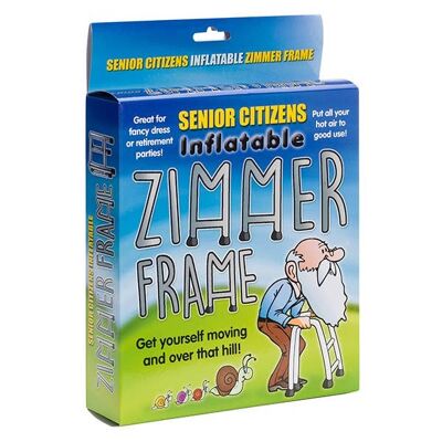 Inflatable Zimmer Frame - Novelty Gifts
