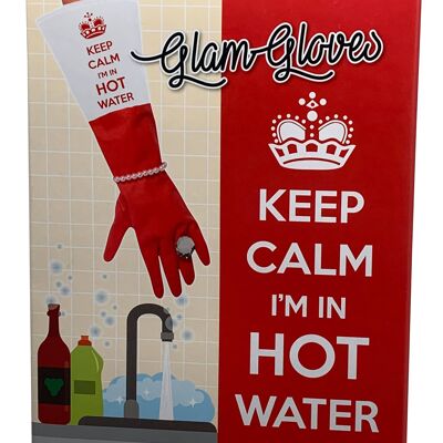Keep Calm-Handschuhe mit heißem Wasser – originelle Geschenke