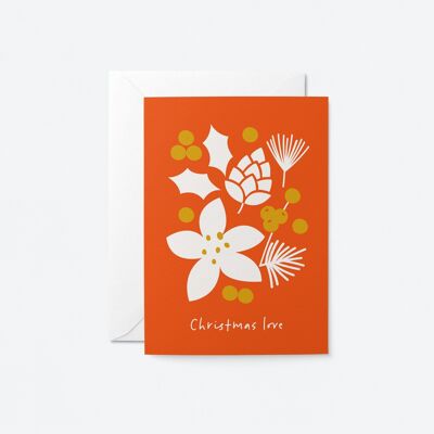 Christmas Love - Greeting card