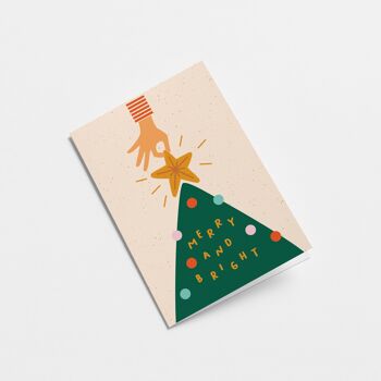 Joyeux et lumineux - Carte de voeux de Noël 2