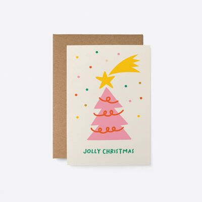 Jolly Christmas - Tarjeta de felicitación