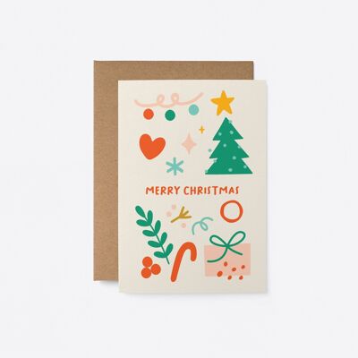 Merry Christmas - Greeting card