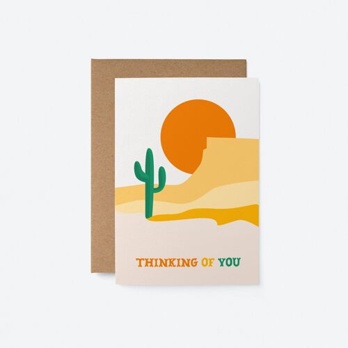 Thinking of you - Greeting card