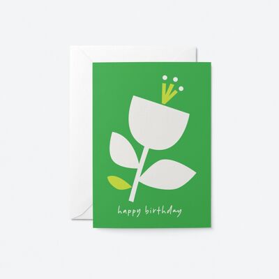Joyeux anniversaire - Carte de voeux