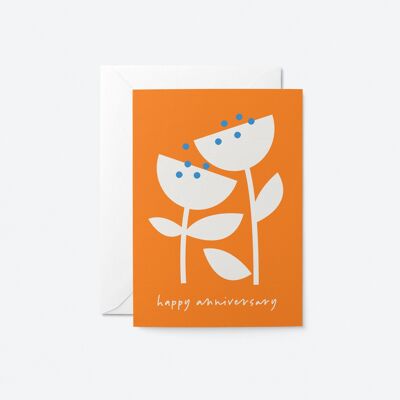 Happy Anniversary - Greeting card