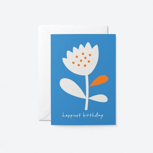 Happiest Birthday - Greeting card