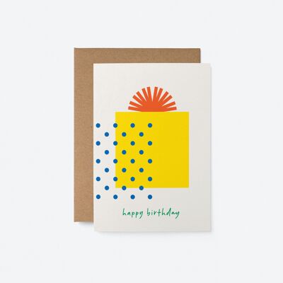 Happy Birthday - Greeting card