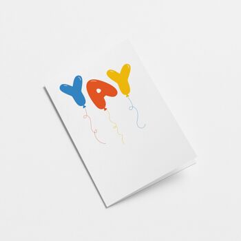 Yay - Carte de voeux d'anniversaire 2