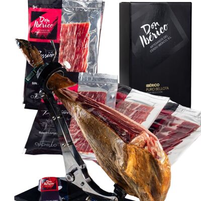 Jambon ibérique de Cebo de Campo tranché (50% race ibérique)
