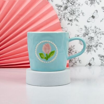 "TULIP" ceramic mug. DF-703