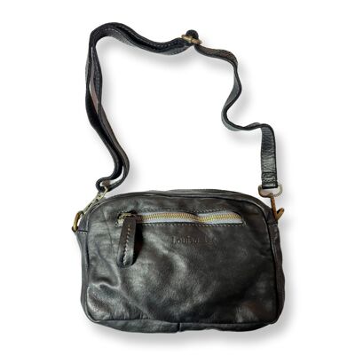 SIXTIES vintage style cowhide leather bag