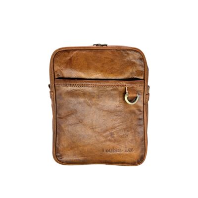 RIYA genuine goatskin leather satchel