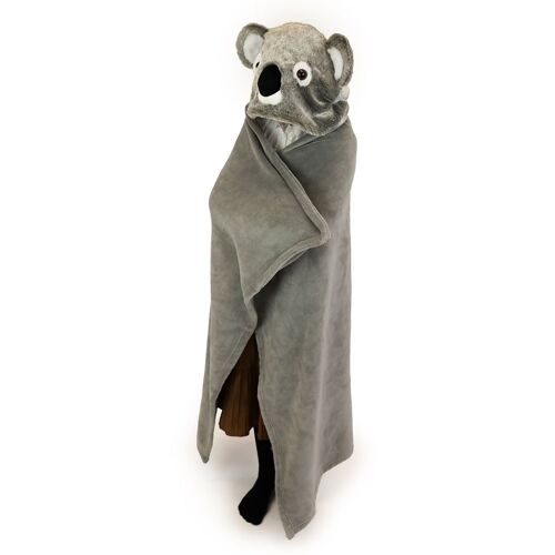 Cozy Noxxiez Animal Hooded Blanket Koala