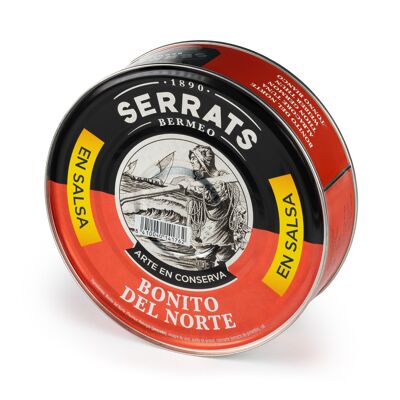 Northern tuna in sauce - 1800g can - Conservas Serrats