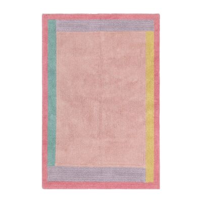 Teppich Suus - rosa - rechteckig