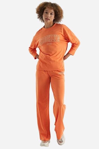 Costume de loisirs orange 1