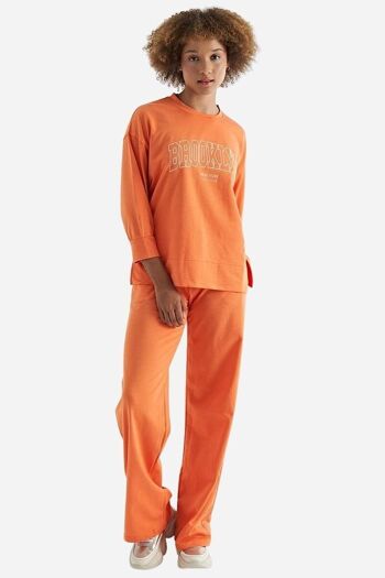 Costume de loisirs orange 7