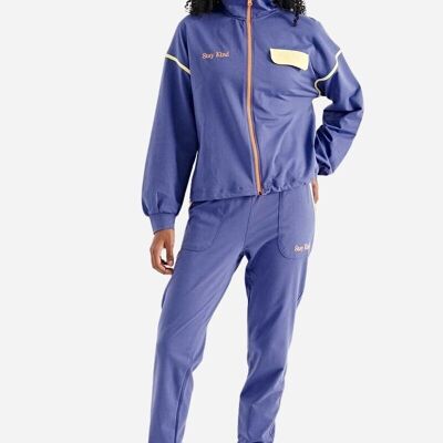 La Pèra Marine Blauw Leisure Suit - Jogging Suit - Home Suit - Home Wear -  Lounge Wear