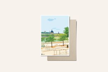 Carte postale de l'Hôtel Dieu de Lyon 1