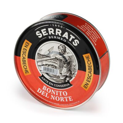 Tonno in salamoia del Nord - lattina da 1800 g - Conservas Serrats