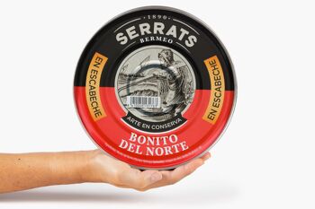 Thon mariné du Nord - Boîte 1800g - Conservas Serrats 4