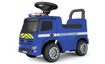 TURBO CHALLENGE - Mercedes Antos Gendarmerie - Trotteur - 119215 - Roues Libres - Bleu - 25Kg Max - Plastique - Piles Non Incluses - Jouet Enfant - Cadeau - À Partir de 12 mois 1