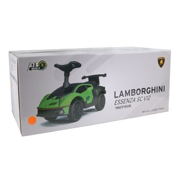TURBO CHALLENGE - Lamborghini - Trotteur - 119710 - Roues Libres - Vert - 25Kg Max - Plastique - Piles Non Incluses - Jouet Enfant - Cadeau - À Partir de 12 mois 5