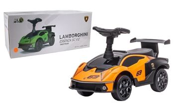TURBO CHALLENGE - Lamborghini - Trotteur - 119711 - Roues Libres - Orange - 25Kg Max - Plastique - Piles Non Incluses - Jouet Enfant - Cadeau - À Partir de 12 mois 1