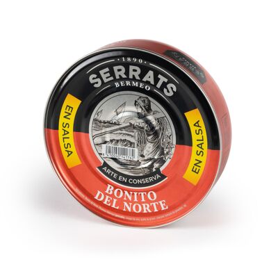 Northern tuna in sauce - 530g can - Conservas Serrats