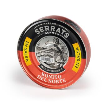 Thon du Nord en sauce - Boîte 530g - Conservas Serrats 1