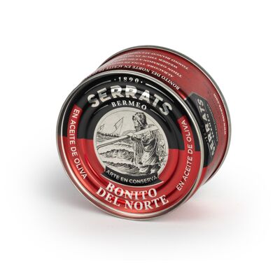 Northern tuna in olive oil - 115g can - Conservas Serrats