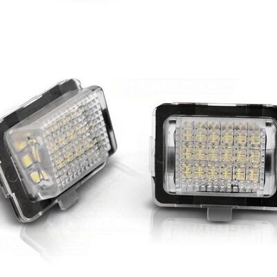 License plate light LED MERCEDES W204 W212 C207 C216 W221 LED