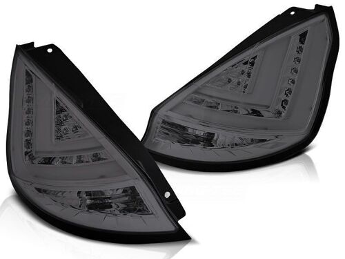 Achterlichten FORD FIESTA MK7 12-16 HB SMOKE LED STRIP