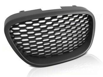 Calandre SEAT LEON / ALTEA / TOLEDO 05-09 HONEYCOMB NOIR MAT