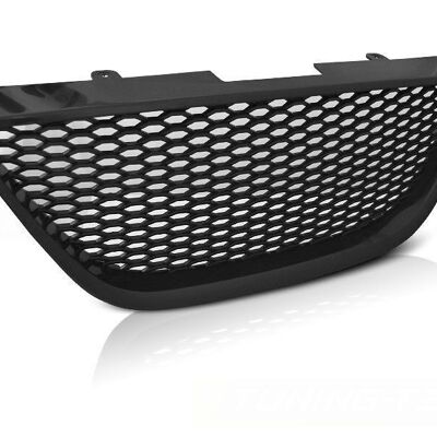 Frontgrill - Seat Ibiza 6J 08-12 - Wabenstruktur - Mattschwarz