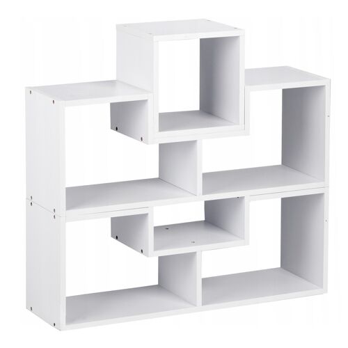 Modulaire kast - Vakkenkast - wit - 63x25x80 cm - Boekenkast