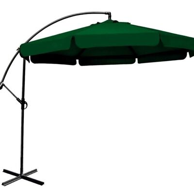 Floating parasol - 300x300 cm - green - Garden parasol