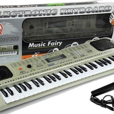 Toy keyboard - with USB input - with microphone