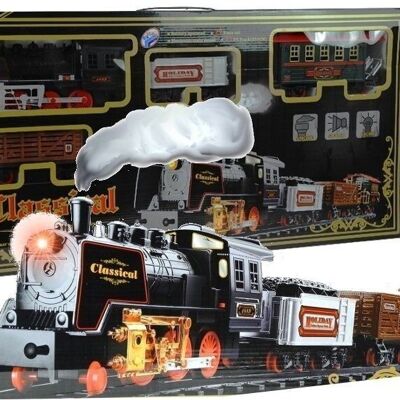 Train toy - classic train set - 27 pieces