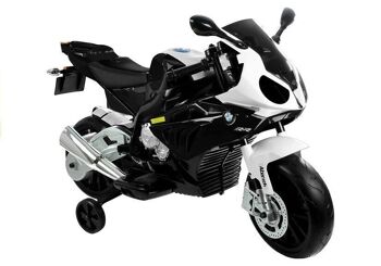 BMW S1000RR - moto pour enfants - à commande électrique - noire