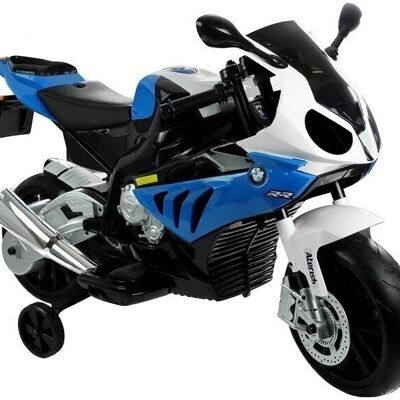 BMW S1000R - motocicleta para niños - con control eléctrico - azul