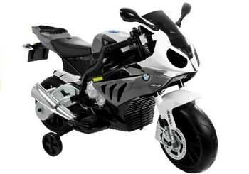 BMW S1000RR - moto pour enfants - à commande électrique - blanche