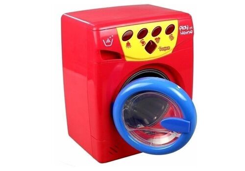Speelgoed wasmachine - licht & geluid - 19x16x29 cm