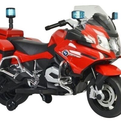 BMW R1200 - motocicleta para niños - con control eléctrico - roja